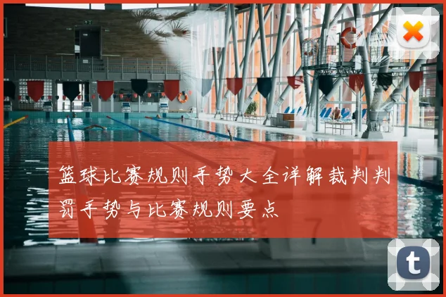 篮球比赛规则手势大全详解裁判判罚手势与比赛规则要点