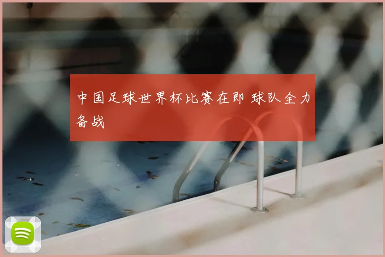 中国足球世界杯比赛在即 球队全力备战